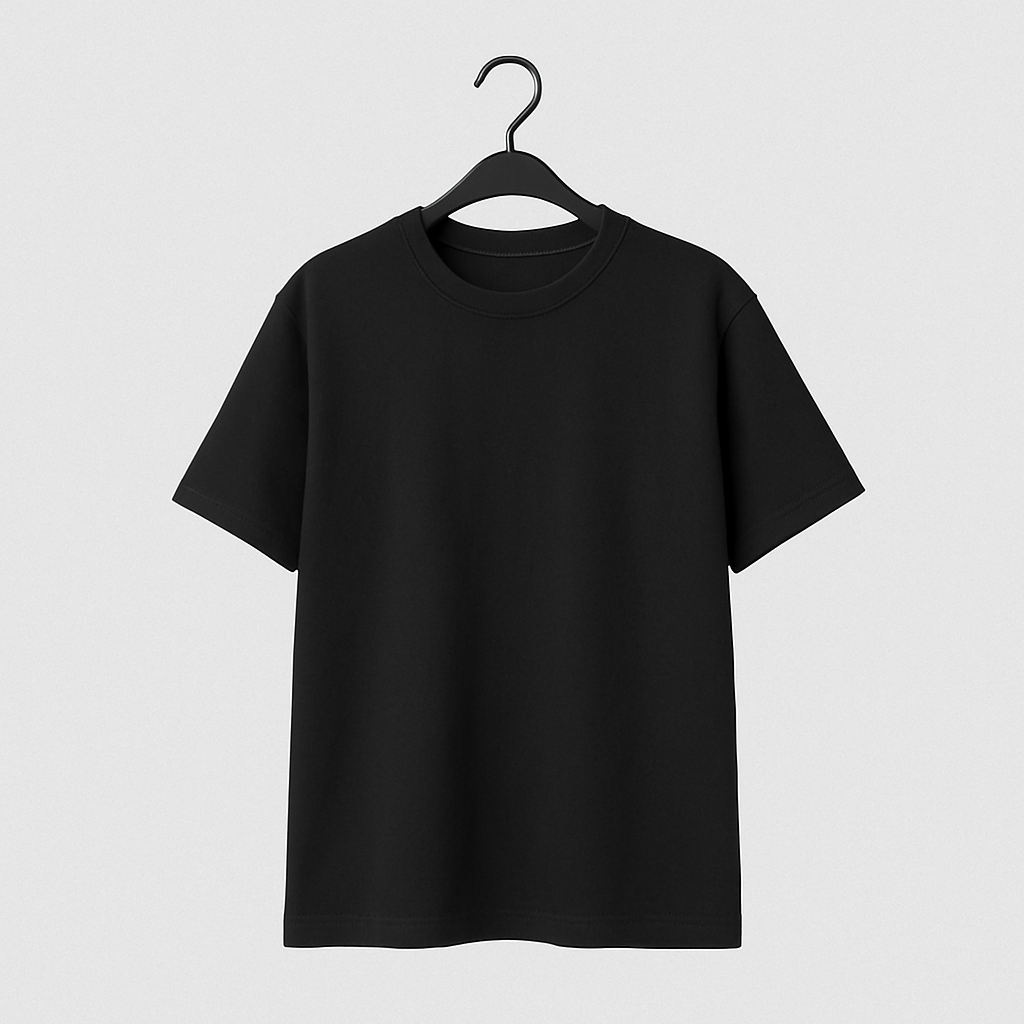 Black Premium Oversized T-Shirt.